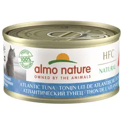 Natvoer voor katten Natural Tonijn Atlantische Oceaan 70 g