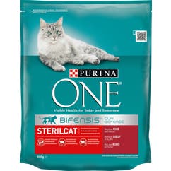 Droogvoer voor gesteriliseerde katten Sterilcat met rund 800 g