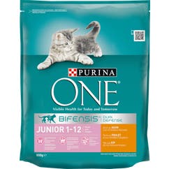 Aliment sec pour chats junior au poulet 800 g