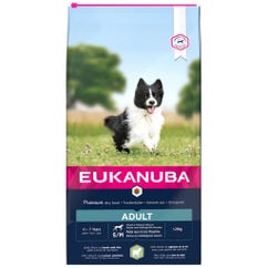 Aliment sec pour chiens pour chien adulte de petite et moyenne taille à l'agneau et au riz 12 kg