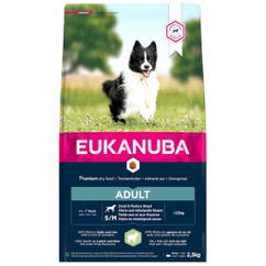 Aliment sec pour chiens pour chien adulte de petite et moyenne taille à l'agneau et au riz 2.5 kg