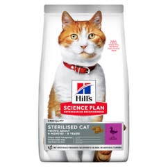 Droogvoer voor jonge gesteriliseerde katten 3 kg Eend