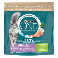 Droogvoer voor katten Sensitive met kalkoen en rijst 1.5 kg