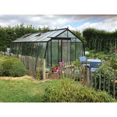 Glazen serre ACD Zwart 593 x 380 x 253 cm