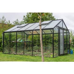 Glazen serre ACD Zwart 445 x 306 x 259 cm