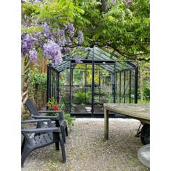 Glazen serre ACD Zwart 371 x 306 x 259 cm