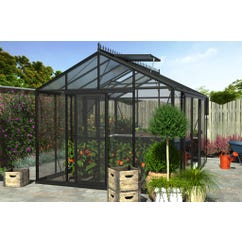 Serre Flexi Zwart 600 x 300 x 275 cm