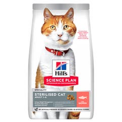 Nourriture sèche pour chat stérilisé 3 kg Saumon