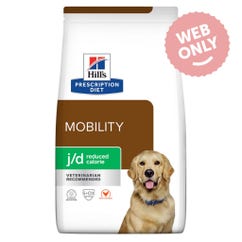 Aliment sec pour chiens j/d Reduced Calorie Croquettes au poulet 12 kg