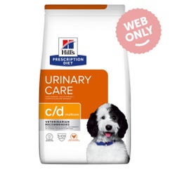 Aliment sec pour chiens c/d Urinary Multicare Croquettes au poulet 12 kg