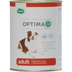 Natvoer voor honden adult paté 400 g Rund