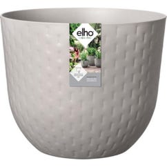 Bloempot Fuente Grains rond 47cm Grijs
