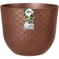 Bloempot Fuente Grains rond 47cm Bruin